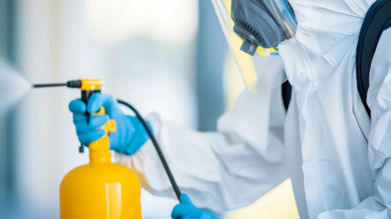 professional spraying spider removal chemical